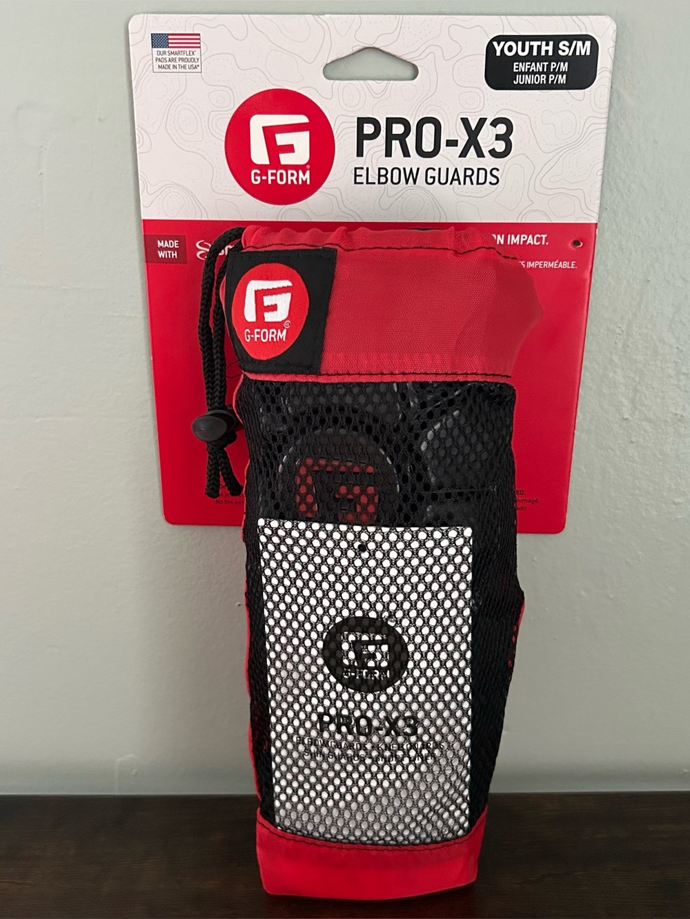 G-Form Pro-X3 Youth Elbow Guards S/M Bike Skate Protective Pads New